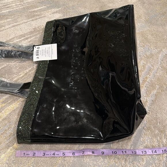 Jimmy Choo Black Patent big Tote Bag new with tags - Picture 4 of 7